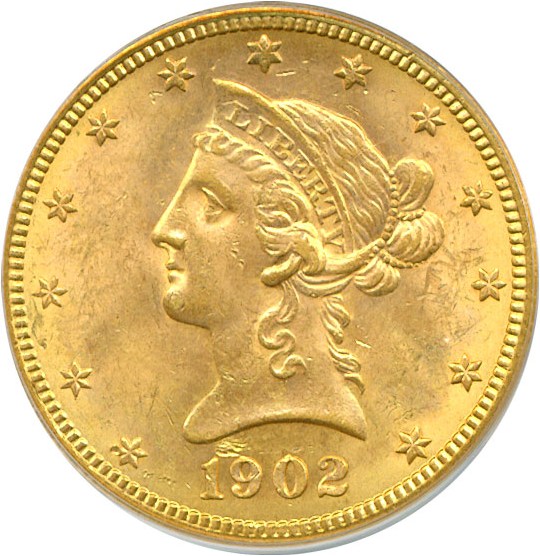 image for: 1902-S $10  PCGS MS63