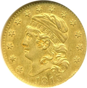 image for: 1813 $5 NGC AU58