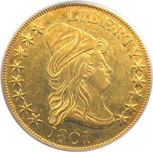 image for: 1801 $10 PCGS AU55