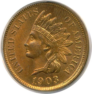 image for: 1903 1c PCGS MS64 RB