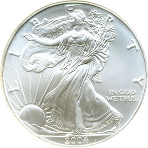 image for: 2004 $1 Silver Eagle NGC MS69