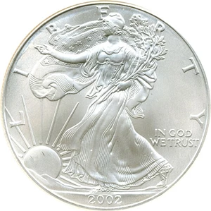 image for: 2002 $1 Silver Eagle NGC MS69
