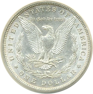 image for: Hot 50 VAM: 1880 $1 VAM 11A ANACS AU55