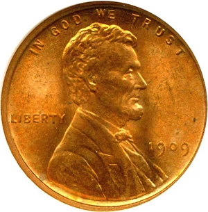 image for: 1909 VDB 1c NGC MS65 RD