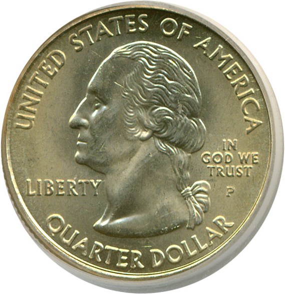 image for: 2001-P 25c New York ICG Signature Series - Daniel Carr