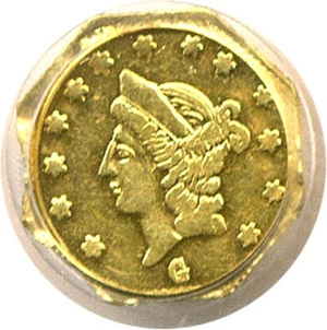 image for: Cal Gold: 1864 50c BG-917 PCGS AU53