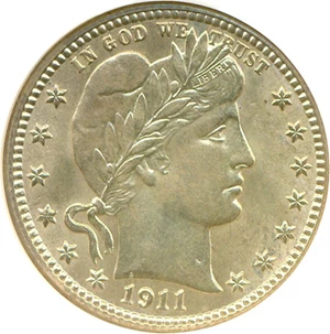 image for: 1911-S 25c NGC MS64