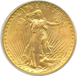 image for: 1923 $20 PCGS MS64
