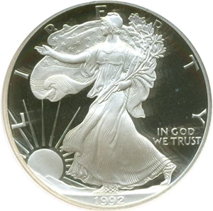 image for: 1992-S $1 Silver Eagle NGC Proof 69 UCameo