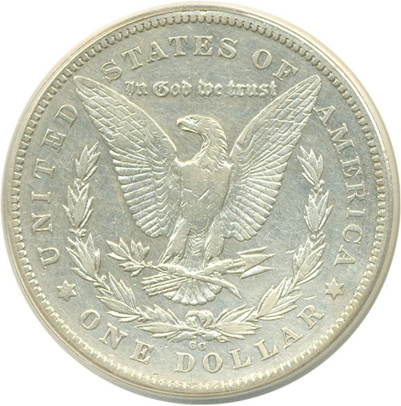 image for: Top 100 VAM: 1878-CC $1 VAM 24  DDO ANACS XF40 Details (Cleaned)  