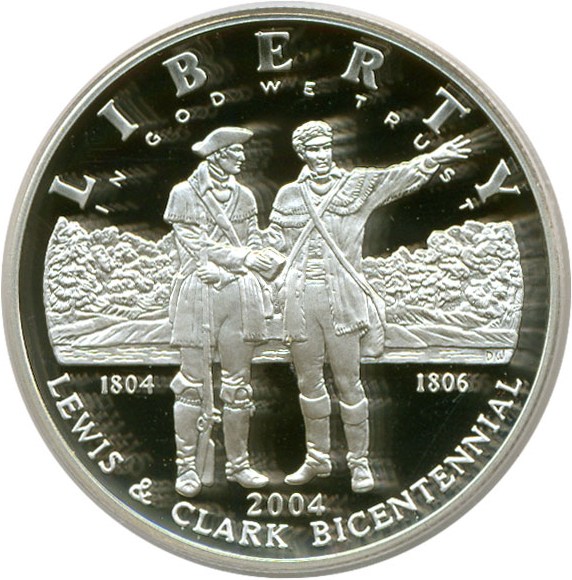 image for: 2004-P $1 Lewis & Clark PCGS Proof 69 DCameo