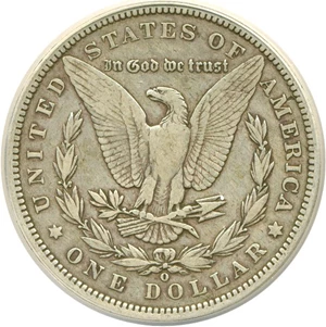 image for: Top 100 VAM: 1889-O $1 VAM 6 Doubled Date ANACS VF30