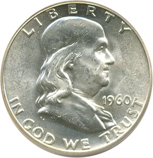 image for: 1960 50c PCGS MS63 FBL
