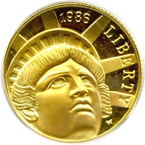 image for: 1986-W $5 Statue Liberty PCGS Proof 69 DCameo