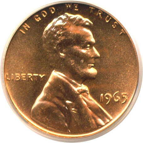 image for: 1965 1c SMS PCGS MS66 RD