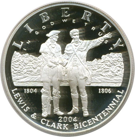 image for: 2004-P $1 Lewis & Clark PCGS Proof 69 DCameo