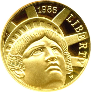 image for: 1986-W $5 Statue Liberty NGC Proof 69 UCameo