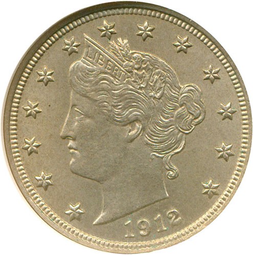 image for: 1912-D 5c  NGC MS64 