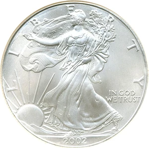 image for: 2002 $1 Silver Eagle NGC MS69