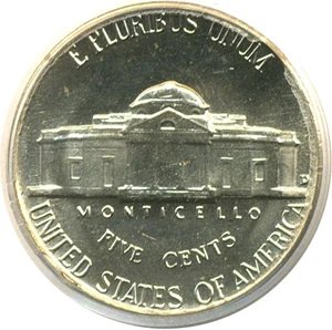 image for: 1952-D 5c PCGS MS65