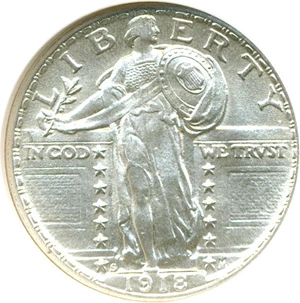 image for: 1918-S 25c NGC MS66