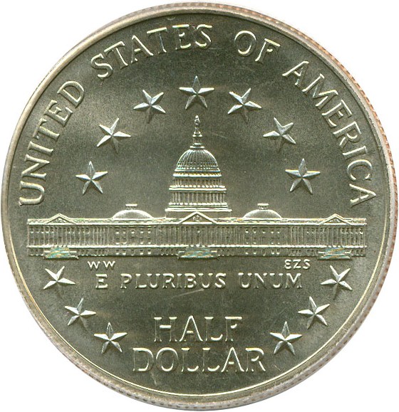 image for: 1989-D 50c Congress PCGS MS69 