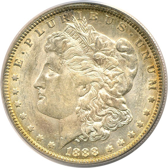 image for: VAM: 1888-O $1 Doubled Die Obverse PCGS AU55