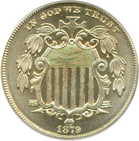 image for: 1879/8 5c  PCGS Proof 66 