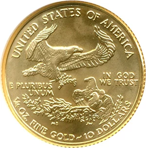 image for: 2002 $10 Gold Eagle NGC MS69