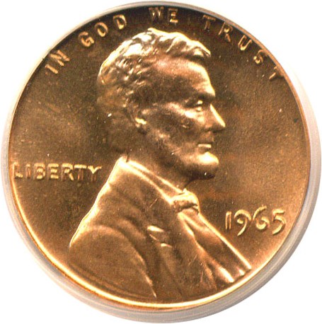 image for: 1965 1c SMS PCGS MS66 RD