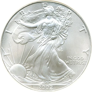 image for: 2002 $1 Silver Eagle NGC MS69