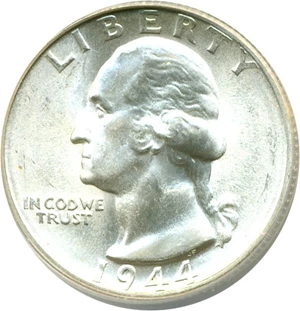 image for: 1944-S 25c ANACS MS64 (DDR-001)