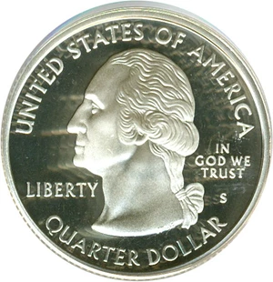 image for: 2003-S 25c Arkansas-Silver PCGS Proof 69 DCameo