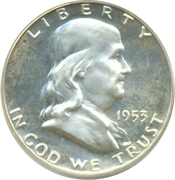 image for: 1953 50c  PCGS Proof 66 Cameo