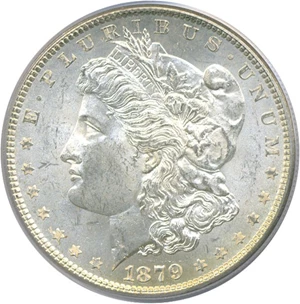 image for: 1879 $1 PCGS MS63