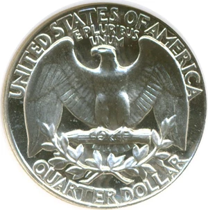 image for: 1960 25c NGC Proof 68 Cameo