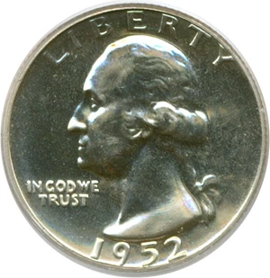 image for: 1952 25c PCGS Proof 67