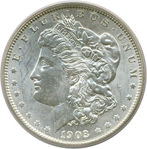image for: 1903-O $1 PCGS MS61