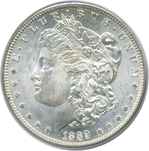 image for: 1889-S $1 PCGS MS64