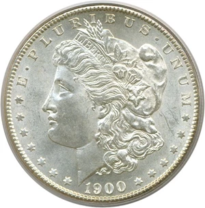 image for: 1900-S $1 PCGS MS63