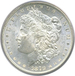 image for: 1879 $1 PCGS MS63