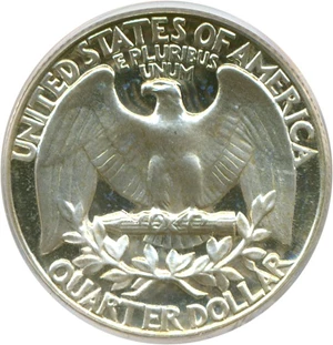 image for: 1957 25c PCGS Proof 67 DCameo