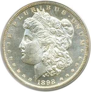 image for: 1898-O $1 PCGS MS64 DMPL