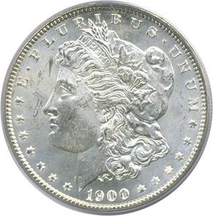image for: 1900 $1 PCGS MS63