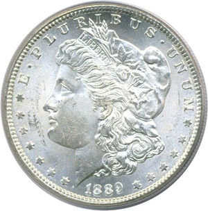 image for: 1889-S $1 PCGS MS64