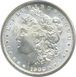 image for: 1900 $1 PCGS MS63