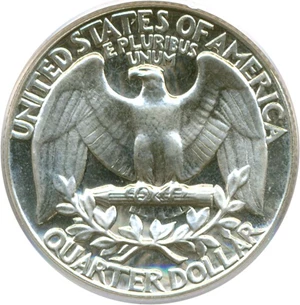 image for: 1952 25c PCGS Proof 66 Cameo