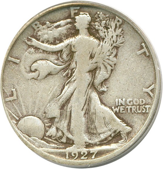 image for: 1927-S 50c  PCGS VG10 