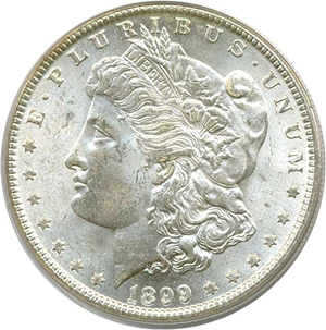 image for: 1899-O $1 PCGS MS63