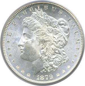image for: 1879 $1 PCGS MS63